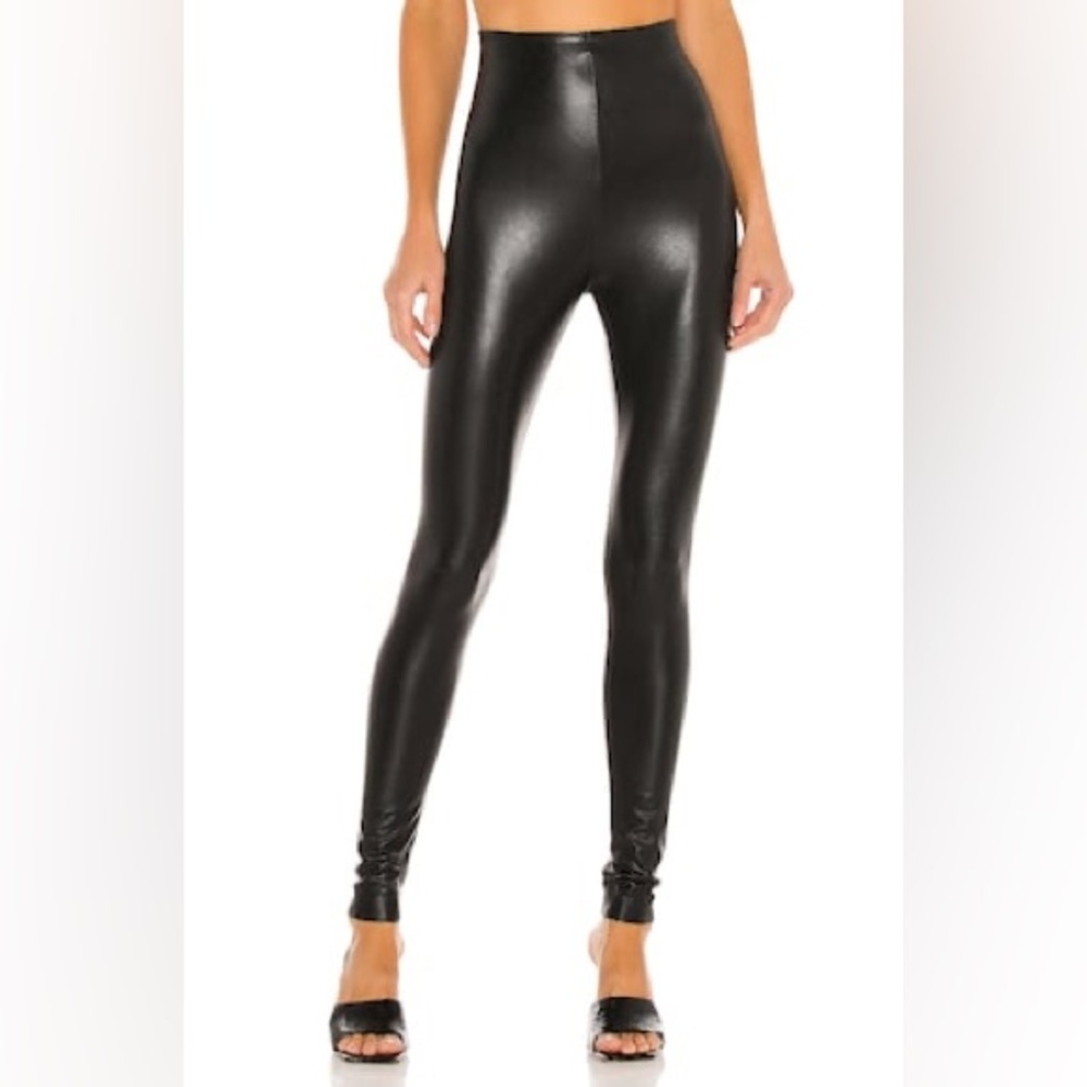 COMMANDO Perfect Control Faux Leather Legging in Black